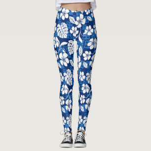 ALOHA FRIDAY (BLUE) LEGGINGS