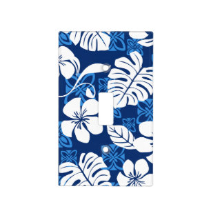 ALOHA FRIDAY (BLUE) LIGHT SWITCH COVER
