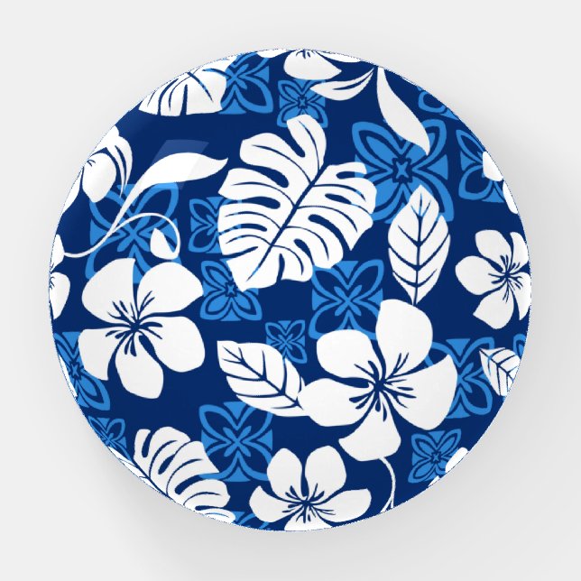 ALOHA FRIDAY (BLUE) PAPERWEIGHT (Front)