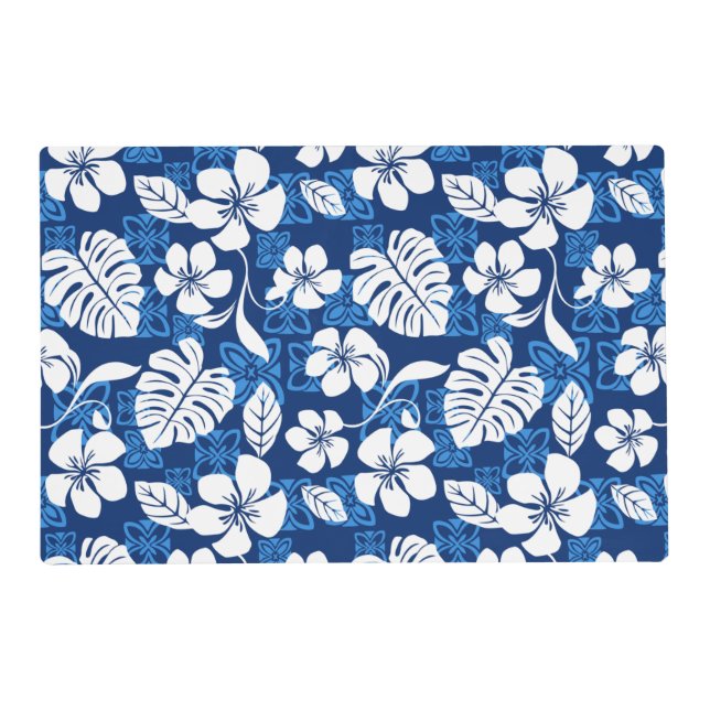 ALOHA FRIDAY (BLUE) PLACEMAT (Back)