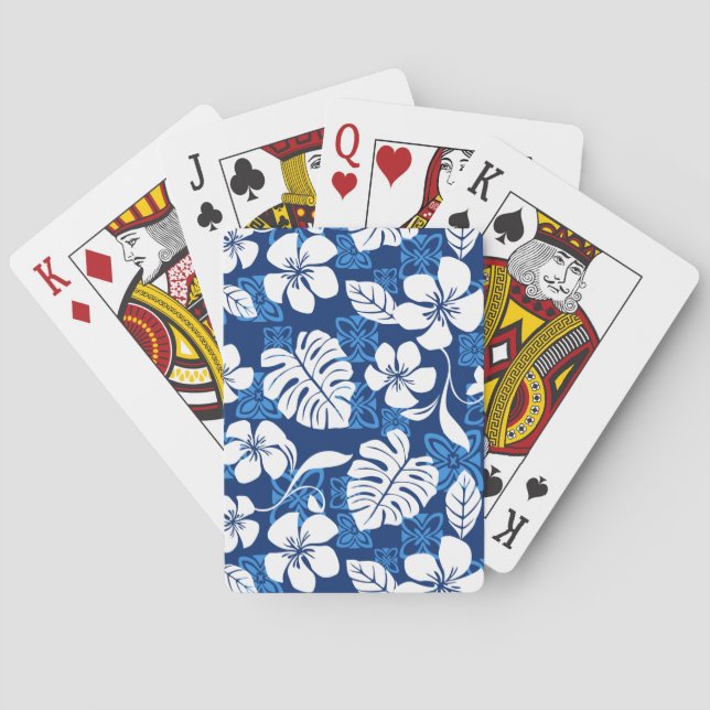 ALOHA FRIDAY (BLUE) POKER CARDS (Back)