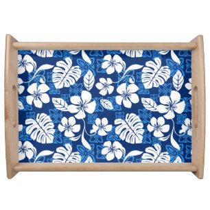 ALOHA FRIDAY (BLUE) SERVING TRAY