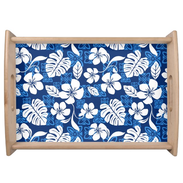 ALOHA FRIDAY (BLUE) SERVING TRAY (Front)