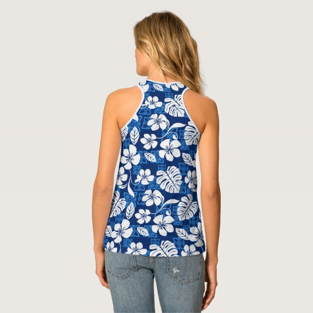 ALOHA FRIDAY (BLUE) TANK TOP (Back Full)
