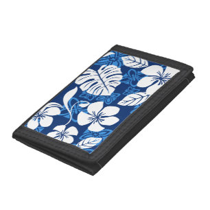 ALOHA FRIDAY (BLUE) TRI-FOLD WALLET