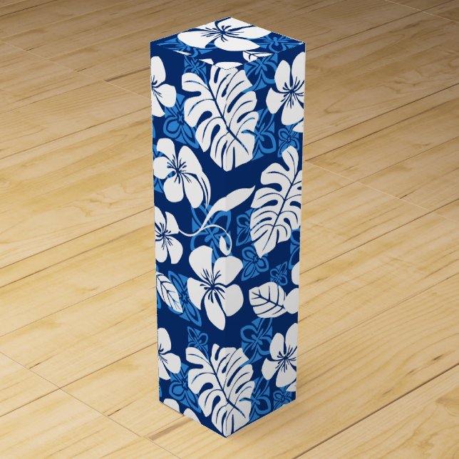 ALOHA FRIDAY (BLUE) WINE BOX (Front)