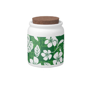 ALOHA FRIDAY (GREEN) CANDY JAR