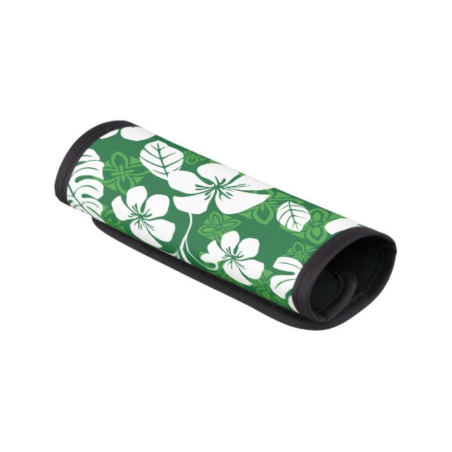 ALOHA FRIDAY (GREEN) LUGGAGE HANDLE WRAP (Angled)
