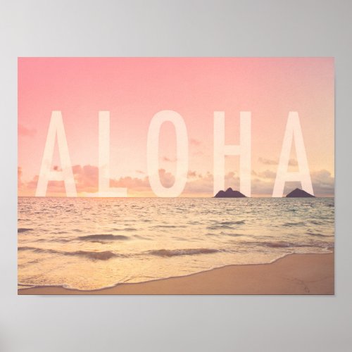 Aloha from Hawaii Art Print