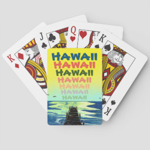 Aloha from Hawaii Poker Cards