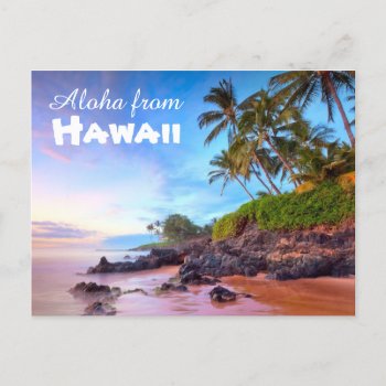 Aloha From Hawaii Postcard by MauiWowi at Zazzle