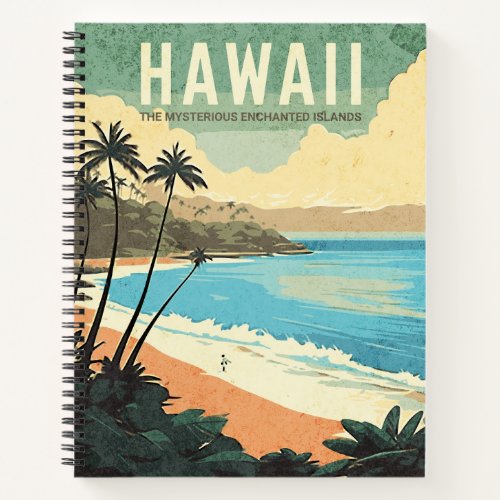 Aloha from Hawaii Vintage Travel Notebook
