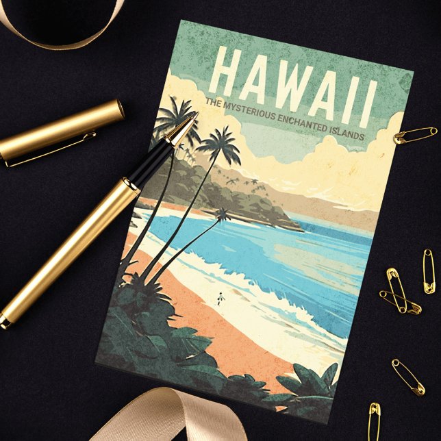 Aloha from Hawaii Vintage Travel Postcard (Creator Uploaded)