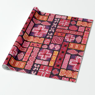 Aloha Gift Wrap Pua Punch