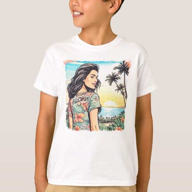 Aloha Girl T-Shirt (Front)