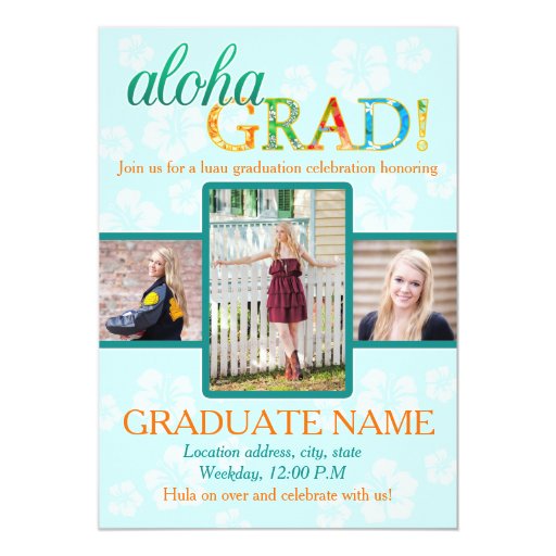 Graduation Invitations For Two 8