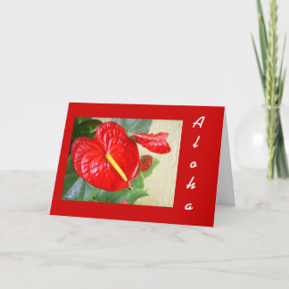 Aloha Greeting Card