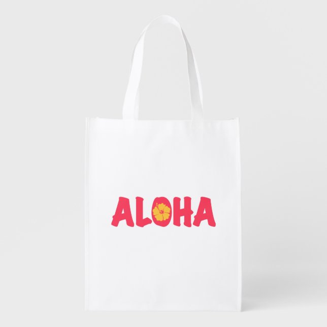 Aloha Grocery Bag (Front)