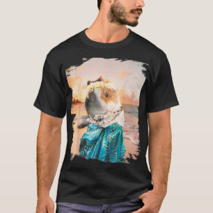 Aloha Guinea Pig On Hawaiian Beach T-Shirt