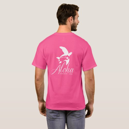 Aloha Hanauma Bay Hawaii Turtle T_Shirt