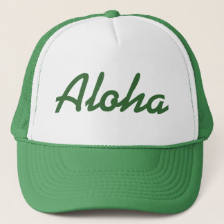 Aloha Hat Green