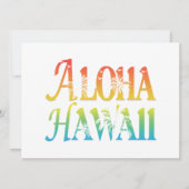Aloha Hawaii (Front)