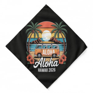 Aloha Hawaii 2026 Bandana