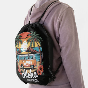Aloha Hawaii 2026 Drawstring Bag