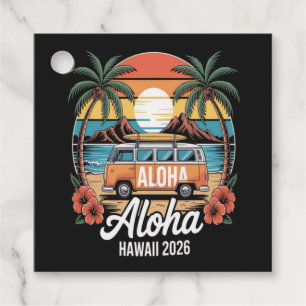 Aloha Hawaii 2026 Favor Tags