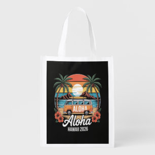 Aloha Hawaii 2026 Grocery Bag