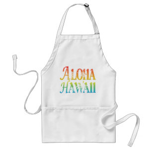 Aloha Hawaii Adult Apron