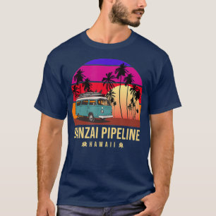 Aloha Hawaii Banzai Pipeline Surf Van Vintage T-Shirt