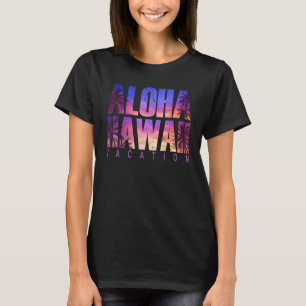 Aloha Hawaii Beach Summer Vacation Matching Family T-Shirt