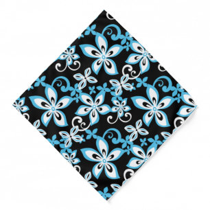 ALOHA HAWAII (BLACK/BLUE) Bandana