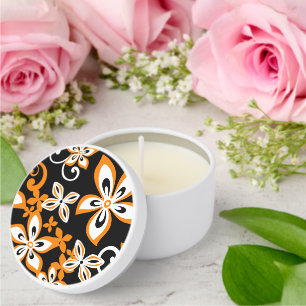 ALOHA HAWAII (BLACK/ORANGE) MINI CANDLE FAVORS