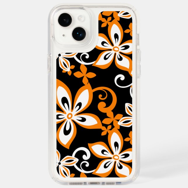 ALOHA HAWAII (BLACK/ORANGE) SPECK iPhone CASE (Front)