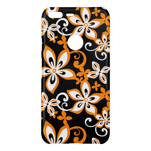 ALOHA HAWAII (BLACK/ORANGE) UNCOMMON GOOGLE PIXEL XL CASE (Back)