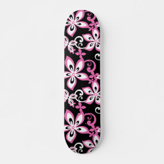 ALOHA HAWAII (BLACK/PINK) SKATEBOARD