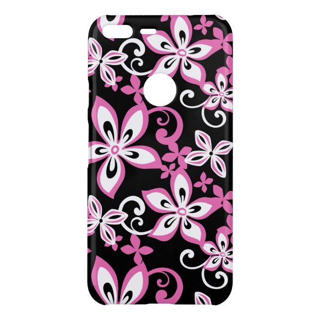 ALOHA HAWAII (BLACK/PINK) UNCOMMON GOOGLE PIXEL XL CASE (Back)