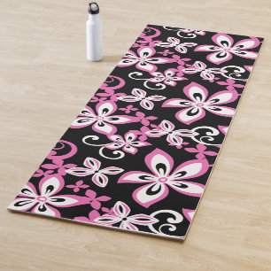 ALOHA HAWAII (BLACK/PINK) YOGA MAT