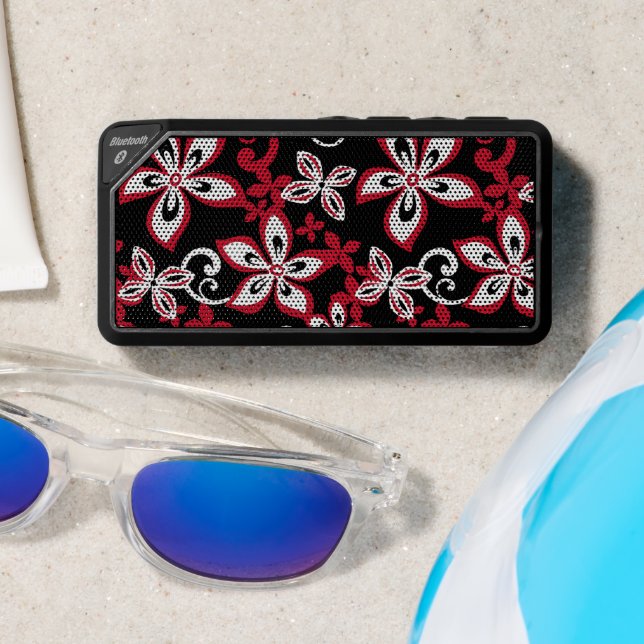 ALOHA HAWAII (BLACK/RED) BLUETOOTH SPEAKER (Insitu(Beach))