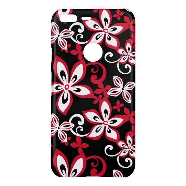 ALOHA HAWAII (BLACK/RED) UNCOMMON GOOGLE PIXEL XL CASE (Back)