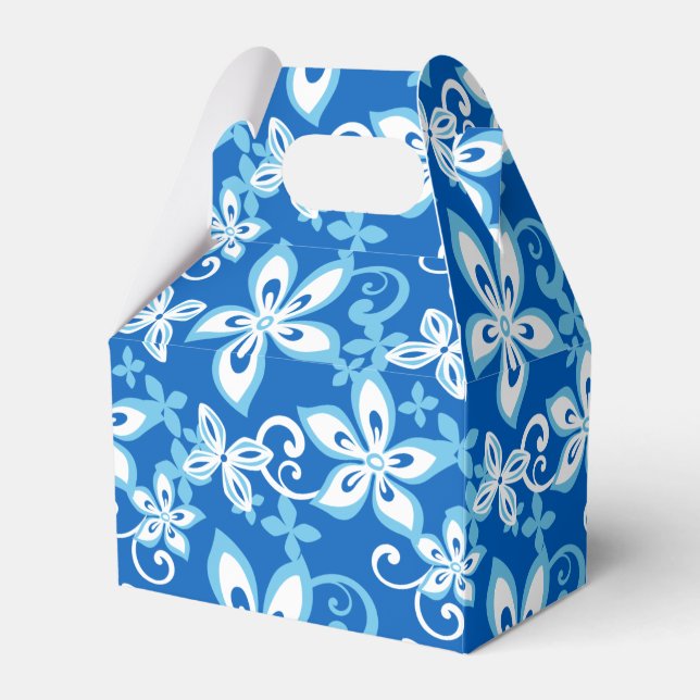 ALOHA HAWAII (BLUE x 2) Favor Boxes (Front Side)