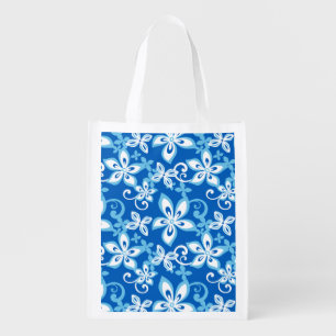 ALOHA HAWAII (BLUE x 2) Grocery Bag