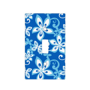 ALOHA HAWAII (BLUE x 2) LIGHT SWITCH COVER