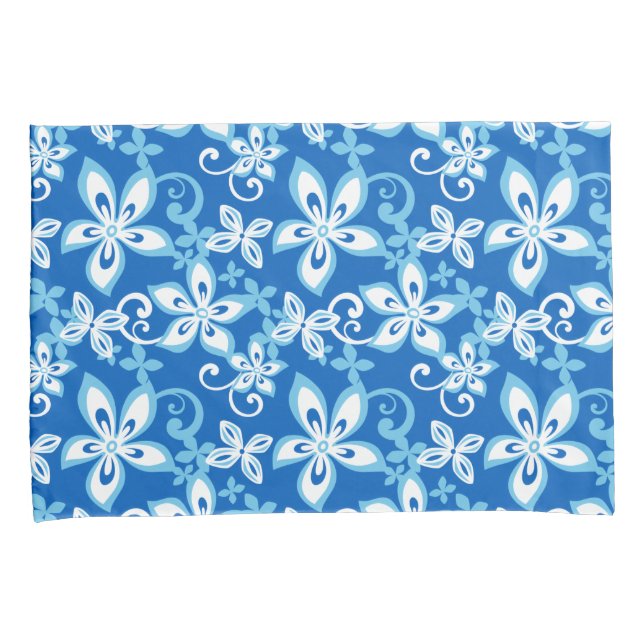 ALOHA HAWAII (BLUE x 2) Pillow Case (Front-Right)