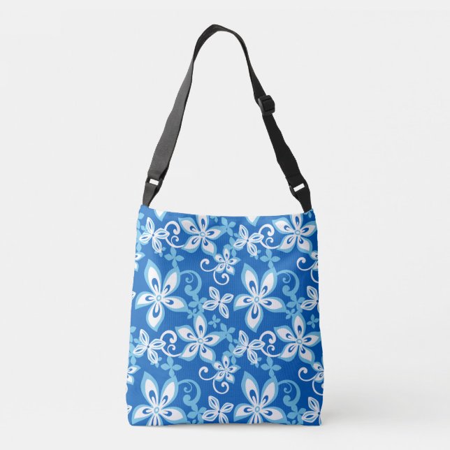 ALOHA HAWAII (BLUES) CROSSBODY BAG (Back)