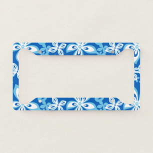 ALOHA HAWAII (BLUES) License Plate Frame