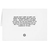 Aloha Hawaii Cards (Back Horizontal)
