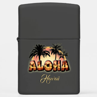 Aloha Hawaii (customizable) Zippo Lighter